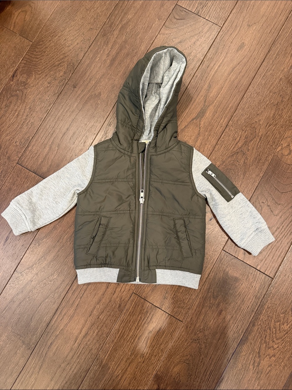 Tucker & Tate Toddler Hooded Puffer Jacket Size 12 Months - C39-116